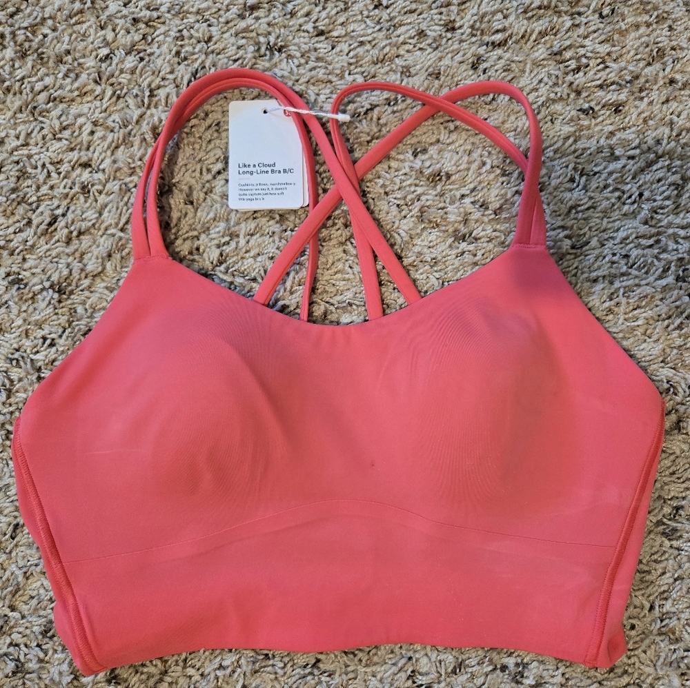 Lululemon Like a cloud longline bra B/C